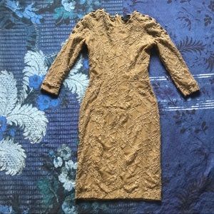 Burberry Prorsum lace midi dress